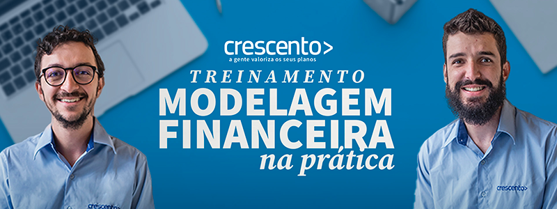 Banner - Treinamento de Modelagem  Financeira - 7° Edição